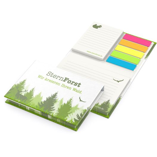 Haftnotiz-Set Brüssel Natura Individuell Recycling (Bild 1)