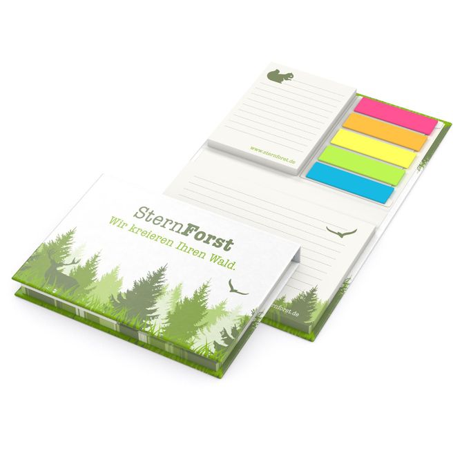 Haftnotiz-Set Brüssel Natura Individuell Recycling