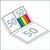Haftnotiz-Set Helsinki Bookcover White, gloss-individuell (Bild 4)