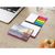 Haftnotiz-Set Wien Bookcover White Bestseller, matt-individuell, Farbschnitt rot (Bild 3)