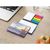 Haftnotiz-Set Wien Bookcover White Bestseller, gloss-individuell, Farbschnitt blau (Bild 3)