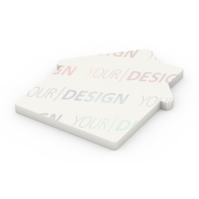 Haftnotiz Form 100 × 72 Recycling, Haus