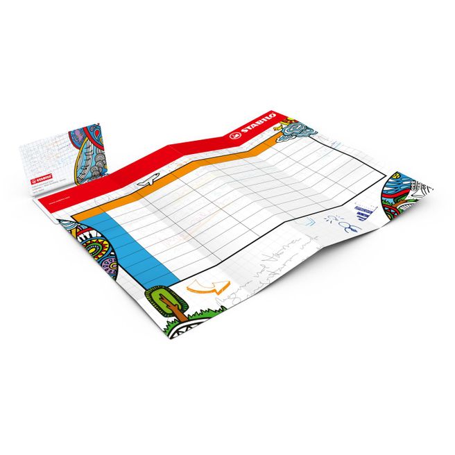 Produktabbildung Faltplan Concept-Card Small, 24, gloss-individuell Faltplan Concept-Card Small, 24, gloss-individuell
