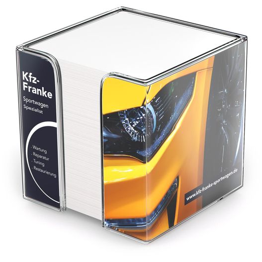 Notizzettel-Box Memo-Box Kunststoff (Bild 1)