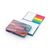 Haftnotiz-Set Prag Bookcover White Bestseller, gloss-individuell, Farbschnitt blau (Bild 1)