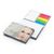 Haftnotiz-Set Prag Bookcover White Bestseller, gloss-individuell, Farbschnitt blau (Bild 2)