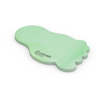 Haftnotiz Form 125 × 72 Recycling, Fuß