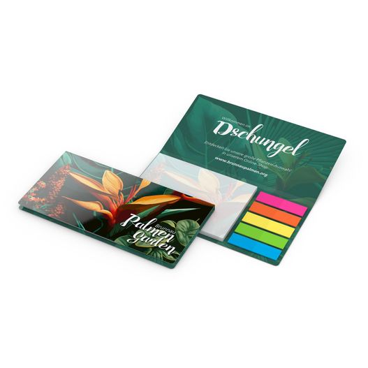 Haftnotiz-Set Kopenhagen Softcover Individuell, Umschlag 4/4-farbig (Bild 1)