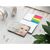 Haftnotiz-Set Prag Bookcover White Bestseller, gloss-individuell, Farbschnitt schwarz (Bild 2)