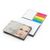 Haftnotiz-Set Prag Bookcover White Bestseller, gloss-individuell, Farbschnitt schwarz (Bild 2)