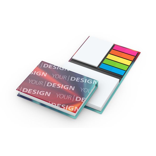 Haftnotiz-Set Wien Bookcover White Bestseller, matt-individuell