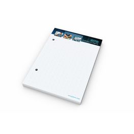 Schreibblock Bestseller, A6, 100 Blatt mit 2fach-Abheftlochung