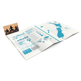 Faltplan Concept-Card Small Recycling, 40, Offsetdruck