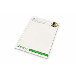 Schreibblock Recycling, A5, 50 Blatt