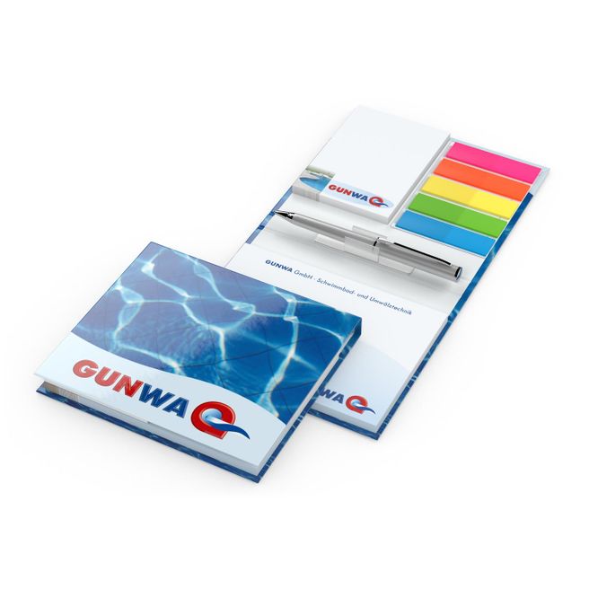 Haftnotiz-Set Amsterdam A Bookcover Individuell
