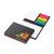 Haftnotiz-Set London Bookcover White Bestseller, matt-individuell, Farbschnitt rot (Bild 2)