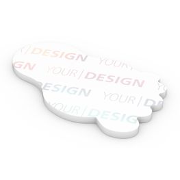 Produktabbildung Haftnotiz Form 125 × 72, 100 Blatt, Fuß Haftnotiz Form 125 × 72, 100 Blatt, Fuß