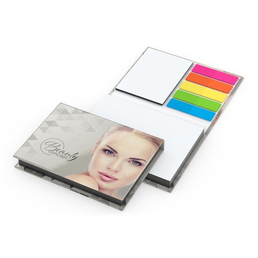 Produktabbildung Haftnotiz-Set Prag Bookcover White Bestseller, matt-individuell, Farbschnitt schwarz Haftnotiz-Set Prag Bookcover White Bestseller, matt-individuell, Farbschnitt schwarz (Bild 1)