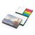 Haftnotiz-Set Wien Bookcover White Bestseller, matt-individuell, Farbschnitt grün (Bild 2)