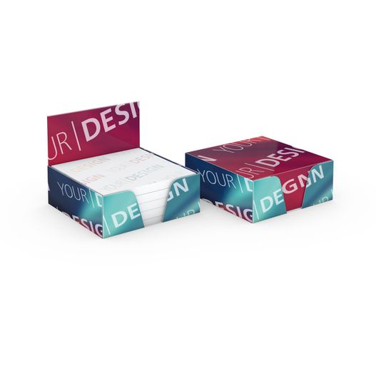 Haftnotizen-Pop-Up-Box Individuell 72 × 72, 250 Blatt (Bild 1)