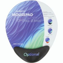Produktabbildung ERGO-pad Memoryschaum Quadro OPTI-top, HB Grau ERGO-pad Memoryschaum Quadro OPTI-top, HB Grau