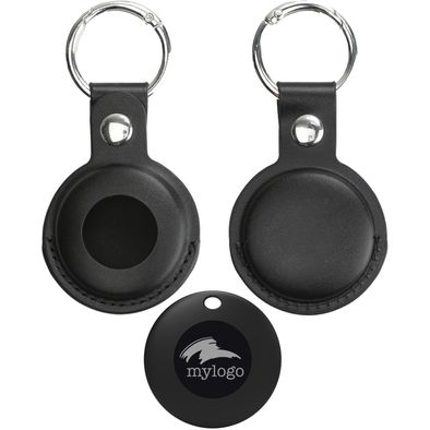 LifeTag mit Ledertasche Schlüsselanhänger