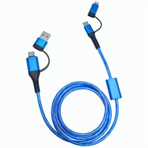 ALU FLOW LED 4 in 1 Schnelladekabel