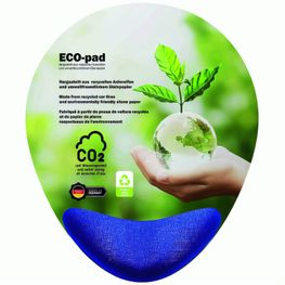 Produktabbildung ERGO ECO-pad, Mauspad 200 x 240 mm, ca. 2 mm dick, HB Blau ERGO ECO-pad, Mauspad 200 x 240 mm, ca. 2 mm dick, HB Blau