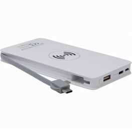 All in One QI -charger Powerbank 10000 mAh