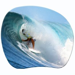 Produktabbildung Mousepad QUADRO-pad, Form Wave 1, 230 x 200 mm, 1,5 mm dick Mousepad QUADRO-pad, Form Wave 1, 230 x 200 mm, 1,5 mm dick