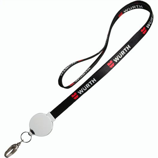 CIRCLE 3 in 1 Lanyard-Ladekabel mit Sicherheitsverschluss (Bild 1)