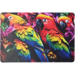 Produktabbildung TEXTIL Gaming -pad 600 x 400 x 2,5 mm Rand weiss vernäht TEXTIL Gaming -pad 600 x 400 x 2,5 mm Rand weiss vernäht