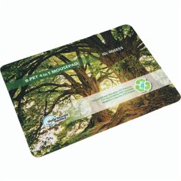 RPET 4 in 1  Mikrofaser Mousepad,  165 x 220 x 1 mm