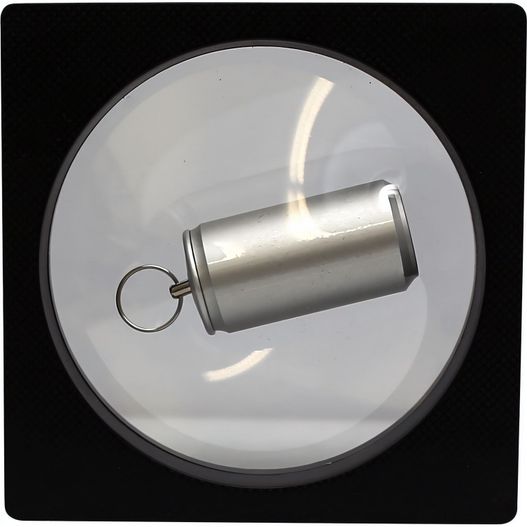 FRAME-box 90 x 90 x 20 mm Fenster rund ca. 75 mm Durchmesser (Bild 1)