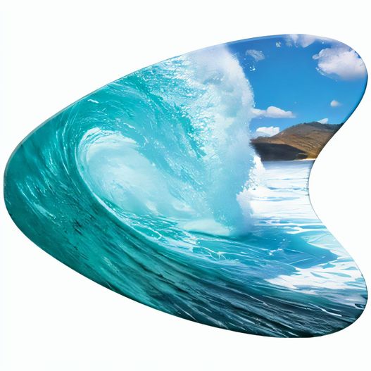 Mousepad QUADRO-pad, Form Arrow, 200 x 240 mm, 1,5 mm dick (Bild 1)