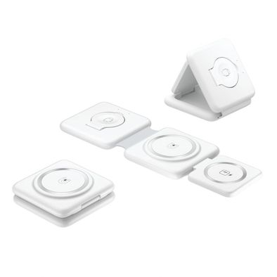 3 in 1 Qi Charging Station 15W Faltbar