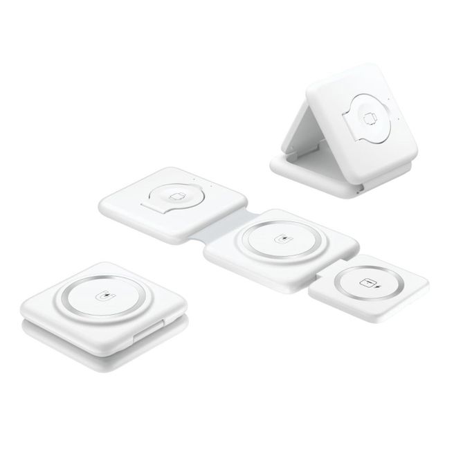 Produktabbildung 3 in 1 Qi Charging Station 15W Faltbar 3 in 1 Qi Charging Station 15W Faltbar