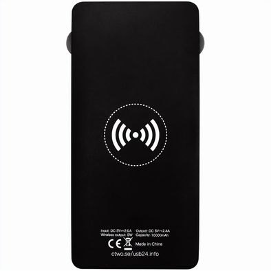 All in One QI -charger Powerbank 10000 mAh