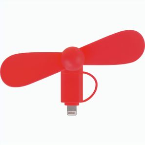 2 in 1 PROMO-Ventilator mit Lightning (Apple) und Type C USB  Anschluss