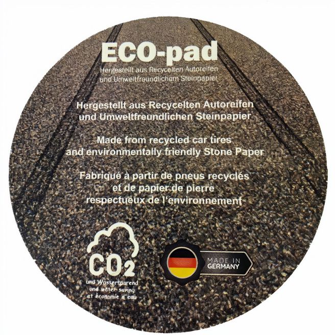 ECO-pad, Untersetzer 100 mm rund , ca. 2 mm dick