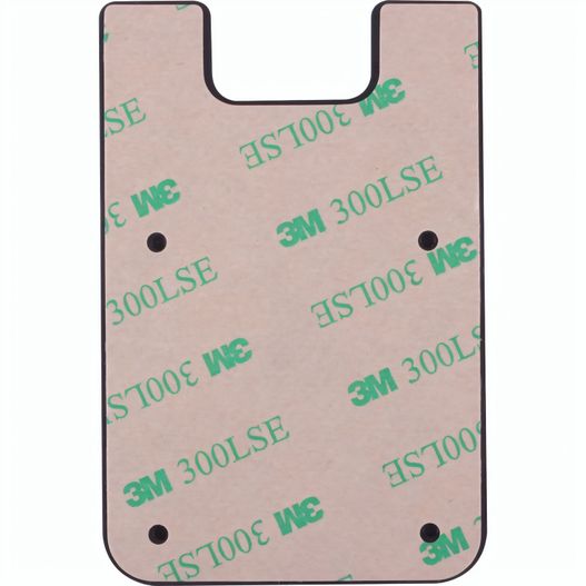 CARD-Pocket Silikon Kartenhalter für Mobiltelefon Siebdruck (Bild 1)
