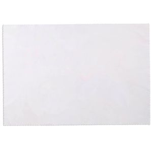 RPET Mikrofasertuch 250 g Fotodruck Format 29,7 x 19,8 cm Zickzack-Schnitt