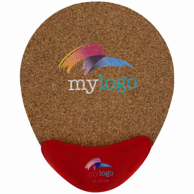 ERGO-pad Mousepad Kork, HB rot