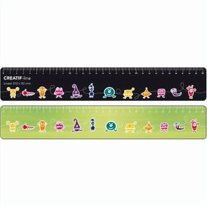 Creatif-Lineal 310 x 50 mm beidseitig bedruckt