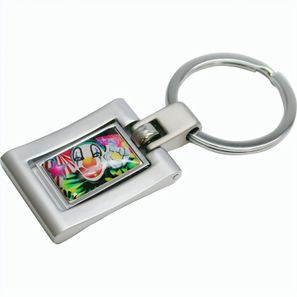 WAVE Schlüsselanhänger Chrome matt