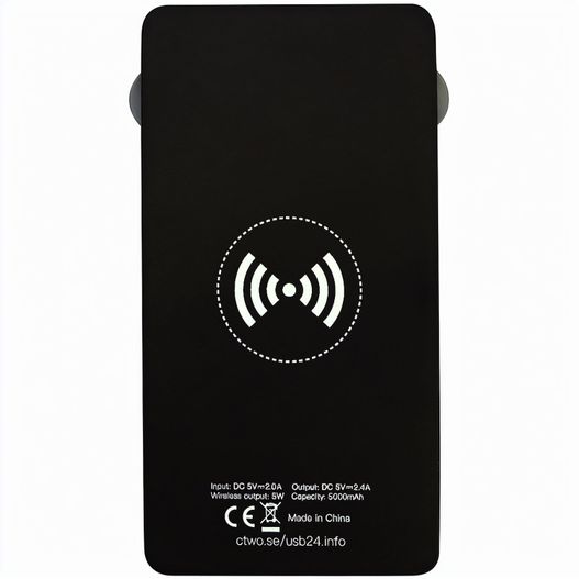 All in One QI -charger Powerbank 5000 mAh (Bild 1)