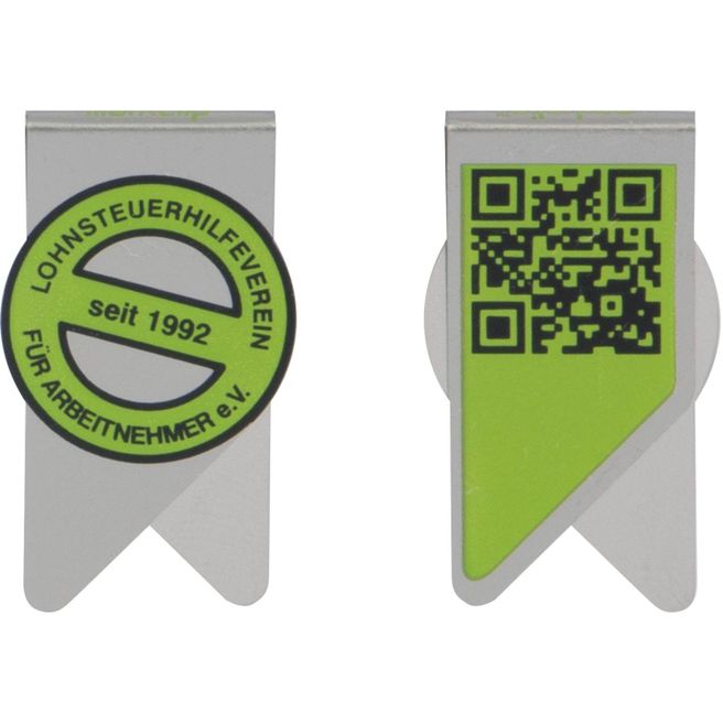 Büroklammer/Clip Wingclip Shape Beidseitig [100er Pack]