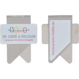 Büroklammer/Clip Wingclip Shape Beidseitig [100er Pack]