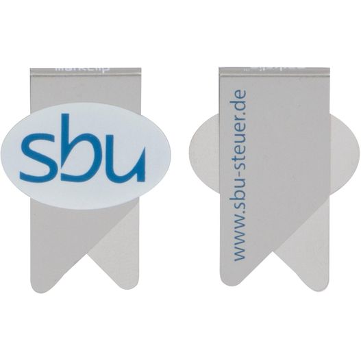 Büroklammer/Clip Wingclip Shape Beidseitig [100er Pack] (Bild 1)