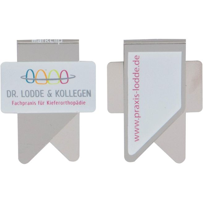 Büroklammer/Clip Wingclip Shape Beidseitig [100er Pack]